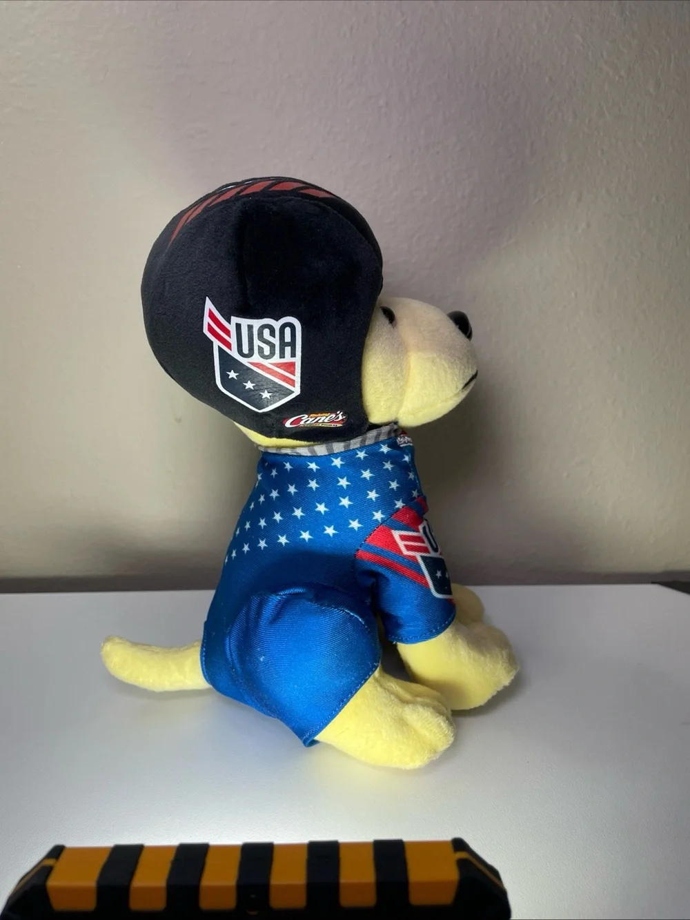 Raising Canes USA Plush Dog stuffed animal 2026 Bobsled Collectirs Edition